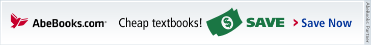 Find Cheap Textbooks - Save on New & Used Textbooks at AbeBooks.com
